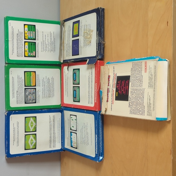 Vintage 1979-1981 Intellivison Games, Lot of 7 Games (untested) - Picture 3 of 17